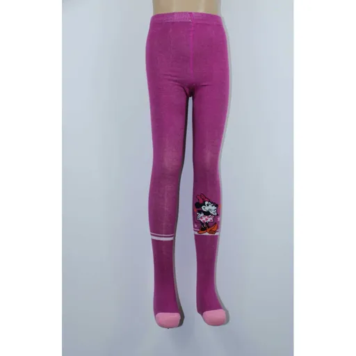 Podmix Dívčí punčocháče - Minnie, tmavě růžové Velikost - děti: 128/134