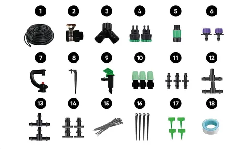 Tesla Irrigation Accessories Set
