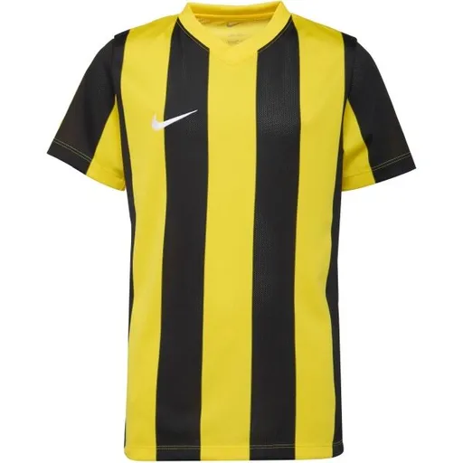 Nike NK DF STRIPPED JERSEY JR Dětský dres, žlutá, velikost