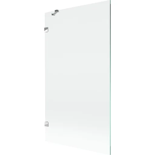 MEXEN/S Lunar vanová zástěna FIX 100 x 150, transparent, chrom 897-100-000-01-00