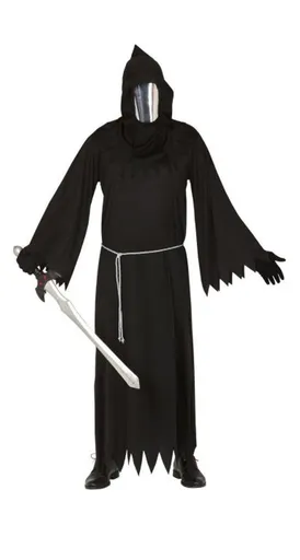 Dospělý kostým vrah - vřískot - smrťák - vel. L ( 52-54 ) - Halloween - GUIRCA