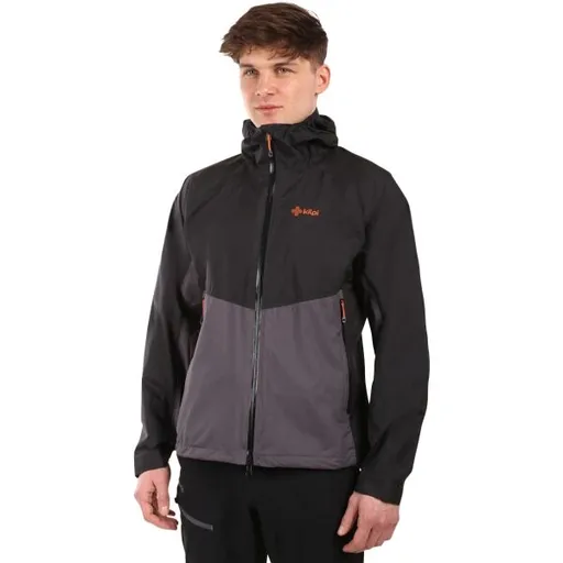 KILPI HURRICANE Pánská nepromokavá bunda, černá, velikost