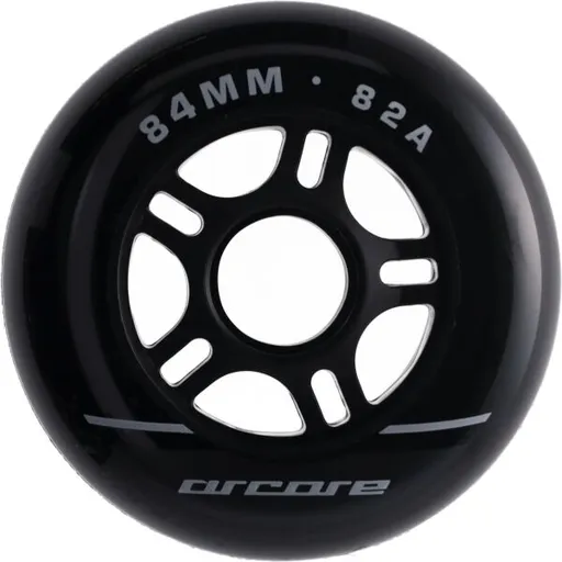 Arcore INLINE WHEELS 4PACK 84-82A Inline kolečka, černá, velikost