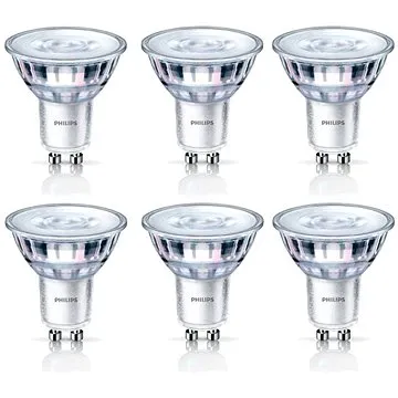 Philips LED Classic spot 4.6-50W, GU10, 2700K, set 6ks (929001215233)