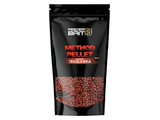 FeederBait Pelety Method Pellet 4mm 800g - Jahoda,FeederBait Pelety Method Pellet 4mm 800g - Jahoda