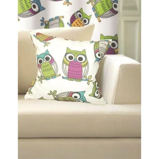 Návlek na polštář 45 x 45 cm, Sova