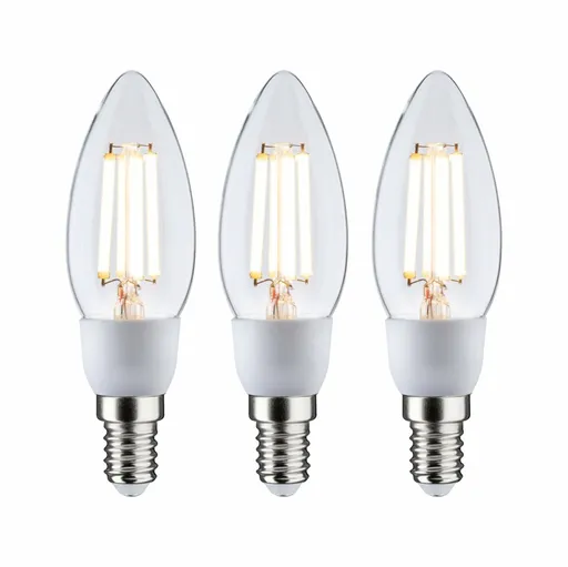 PAULMANN Eco-Line Filament 230V LED svíčka E14 3x2,5W 3000K čirá