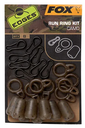 Fox Edges Camo Run Ring Kit 8ks,Fox Edges Camo Run Ring Kit 8ks