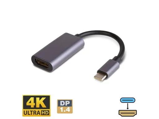 Adaptér DELIGHT 20338 USB-C/HDMI 0,16m 4K