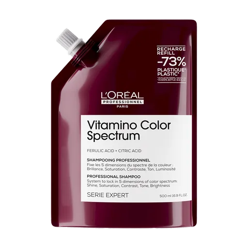 L'Oréal Professionnel Šampon pro barvené vlasy Vitamino Color Spectrum (Professional Shampoo) 500 ml- náhradní náplň