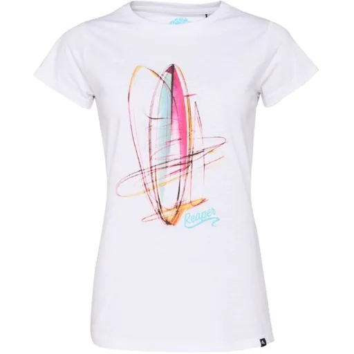 Reaper SURFIE Dámské triko, bílá, velikost XXL