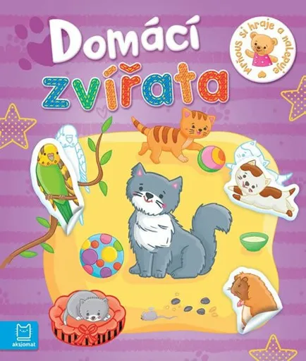 Domácí zvířata - Mrňous si hraje a nalepuje