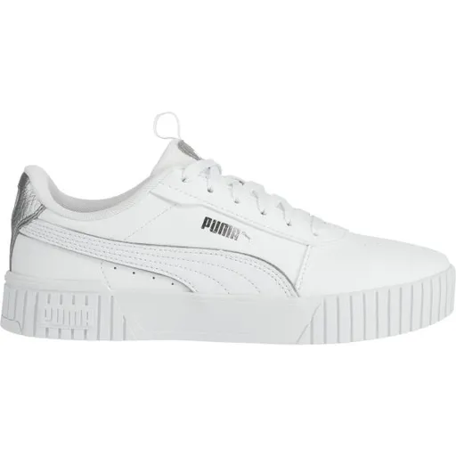 Puma CARINA 2.0 POP UP METALLICS Dámské tenisky, bílá, velikost 40