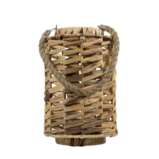 Pletená závěsná lucerna Paz 29cm - 19*19*29cm Mars & More