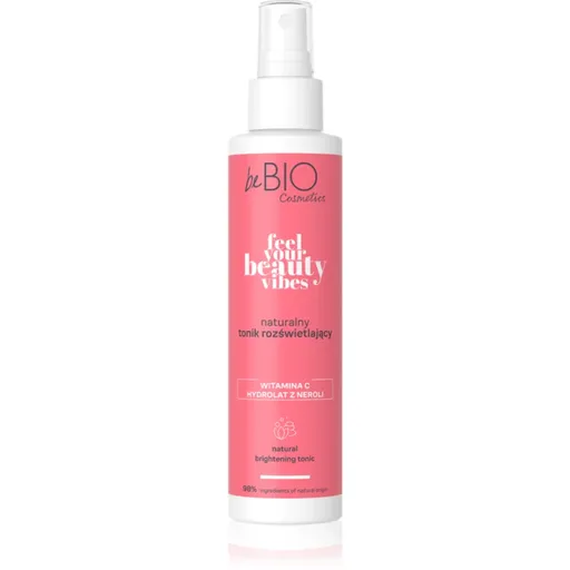 beBIO Feel Your Beauty Vibes rozjasňující tonikum 150 ml