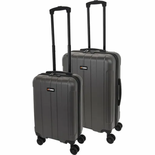 Proworld 2dílná sada cestovních kufrů, šedá