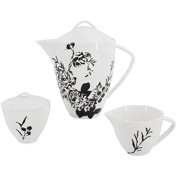 by inspire 5D Sada konvice 1600 ml, mléčenka 150 ml a cukřenka 150 ml Natty (8134-99-67)