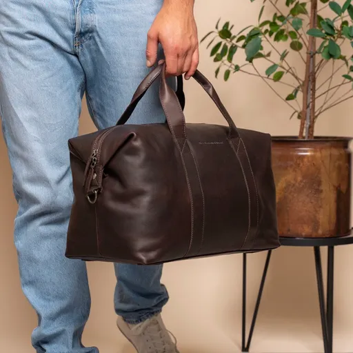 Pánská kožená cestovní taška The Chesterfield Brand Conor - hnědá