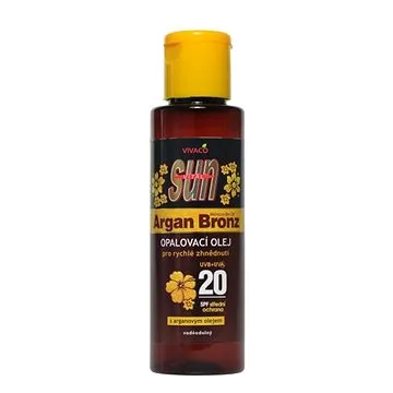 VIVACO SUN Arganový opalovací olej OF 20 100 ml (8595635211294)