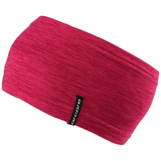 Arcore FERRATA Běžecká čelenka, vínová, velikost UNI