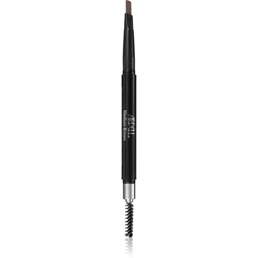 Ardell Brows mechanická tužka na obočí s kartáčkem 2 v 1 odstín Medium Brown 0.2 g