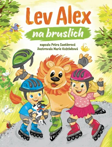 Lev Alex na bruslích - Petra Santlerová