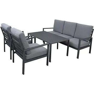 DOPPLER Set zahradního nábytku MORRIS  1stůl+2křesla+1lavice