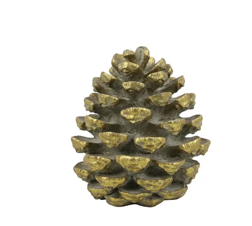 Mosazná antik dekorace šiška Marbonne - Ø 15*18 cm 52083213