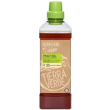 TIERRA VERDE prací gel pro citlivou pokožku 1 l (33 praní) (8595691814798)