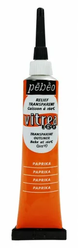 Kontura na sklo Vitrea 20ml – oranžová paprika