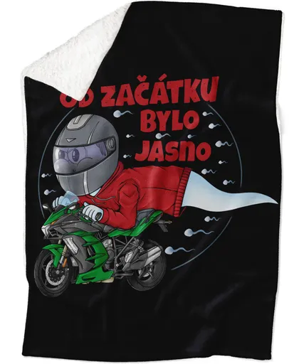 Deka Motorkářská spermie (Podšití beránkem: ANO)