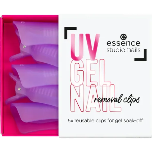 essence studio nails UV GEL NAIL klipy na odstranění gelové manikúry 5 ks