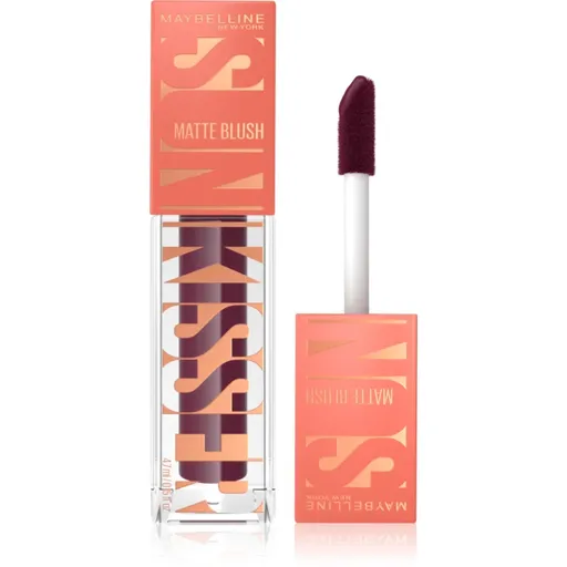 MAYBELLINE NEW YORK Sunkisser Matte tekutá tvářenka s matným efektem odstín 33 Berry Brunch 4.7 ml