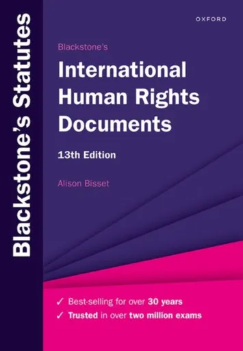 Blackstone's International Human Rights Documents - Alison  Bisset