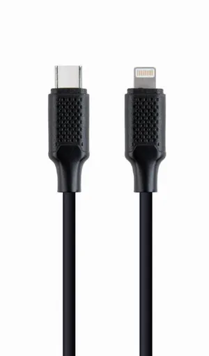 GEMBIRD Kabel USB 2.0 Type-C na Ligtning (CM/8pinM), 1, 5m, datový, černá