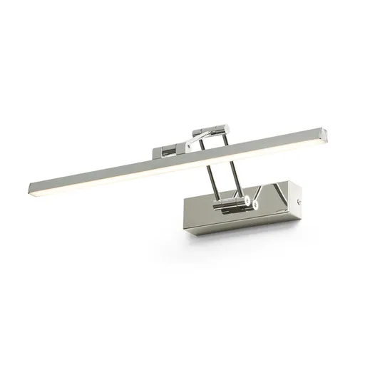 RED - DESIGN RENDL RENDL FRIDA LED nástěnná lampa, nad obraz chrom R14150