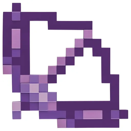 Epee Minecraft luk - Fialový