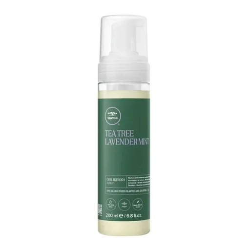 Paul Mitchell Texturizační pěna pro vlnité a kudrnaté vlasy Tea Tree Lavender Mint (Curl Refresh Foam) 200 ml