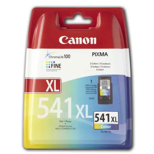 CANON CL-541-XL - originální cartridge, barevná, 15ml