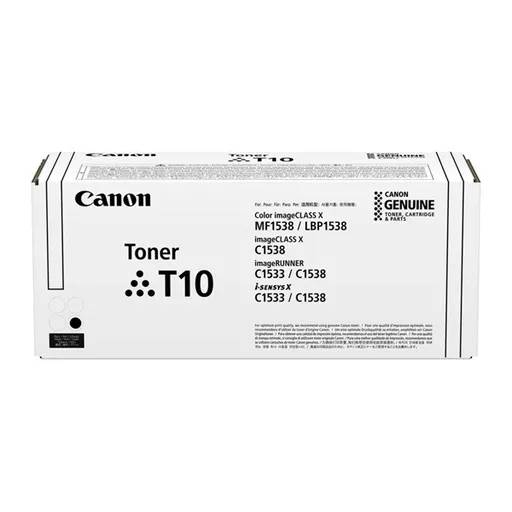 CANON T-10 BK - originální toner, černý, 13000 stran