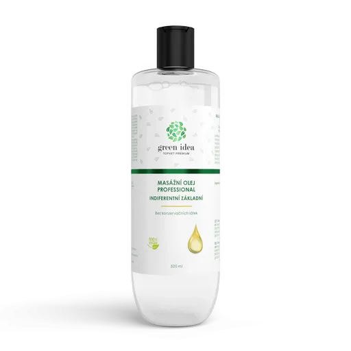 Indiferentní mas. olej - základní báze 500 ml - Green idea