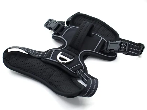 Vsepropejska Porto sportovní postroj pro psa Barva: Černá, Obvod hrudníku: 54 - 64 cm