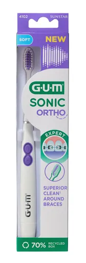 GUM ORTHO SONIC bateriový sonický