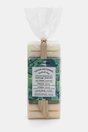 Sada mýdel Maitre Savonitto Benefits 24 g 10-pack