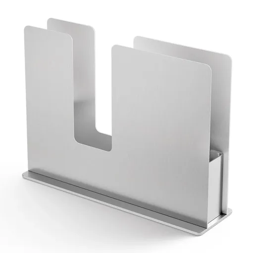 Držák na ubrousky LINU 18 cm, stříbrná, nerezová ocel, Zack