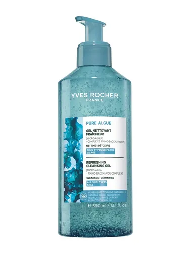Yves Rocher Pure Algue Svěží čisticí gel 390 ml