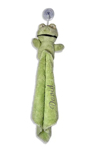 Plyšový usínáček s hračkou s výšivkou