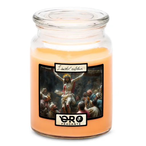 Svíčka Ukřižování (Vůně svíčky: Tropické ovoce)