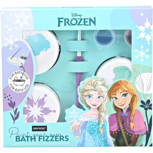 Disney Frozen 2 Paint Your Owen šumivé koule do koupele pro děti