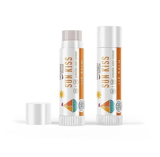 WoodenSpoon Opalovací balzám na rty SPF45 4,3 ml